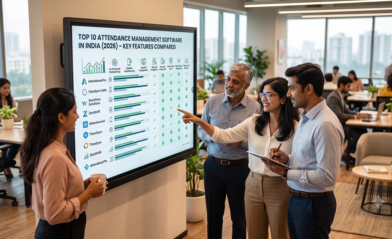 Best Attendance Management Software in India (2026): Top 10 Solutions Compared
