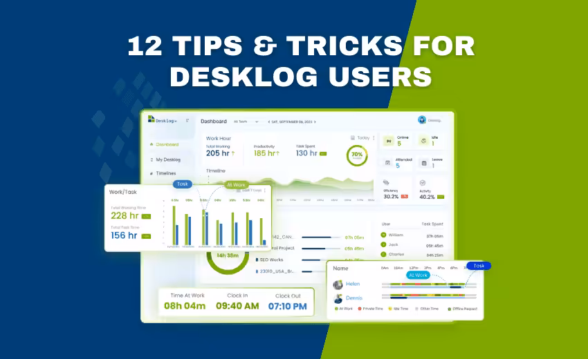 12 Lesser-known Tips & Tricks For Desklog User