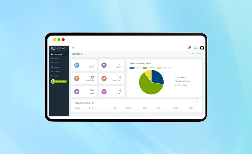 How To Use Desklog Project Management Software Features