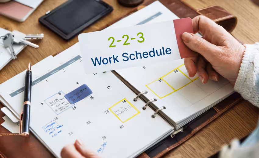 What Is a 2-2-3 Work Schedule and How Does It Works in 2026