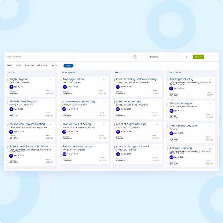 Desklog: Drag, Drop, Done! Your New Kanban View