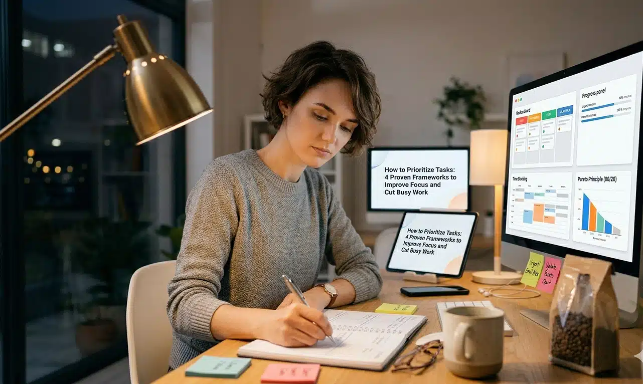 How to Prioritize Tasks: 5 Proven Frameworks to Improve Focus and Cut Busy Work