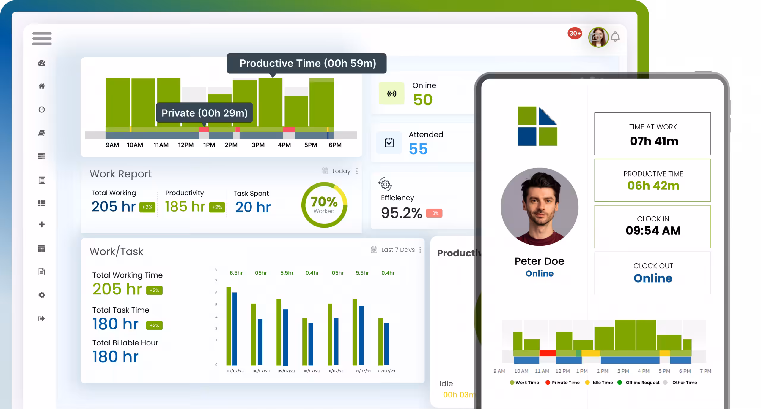 Desklog Dashboard