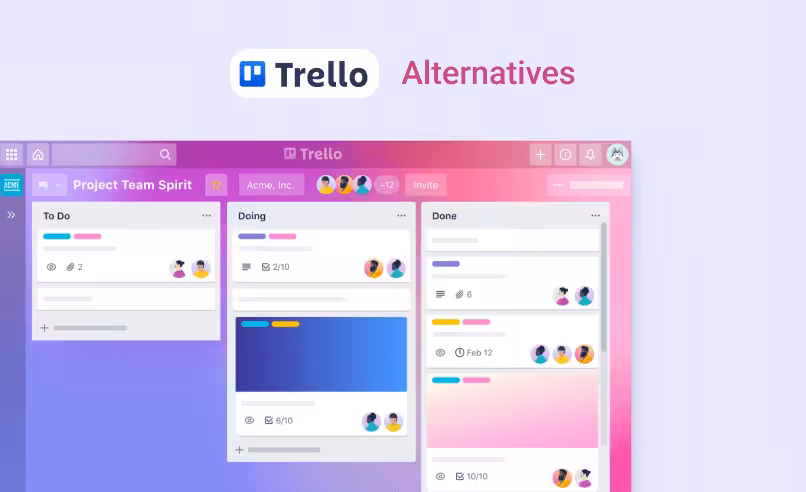 10 Best Trello Alternatives in 2026 (Free & Paid)