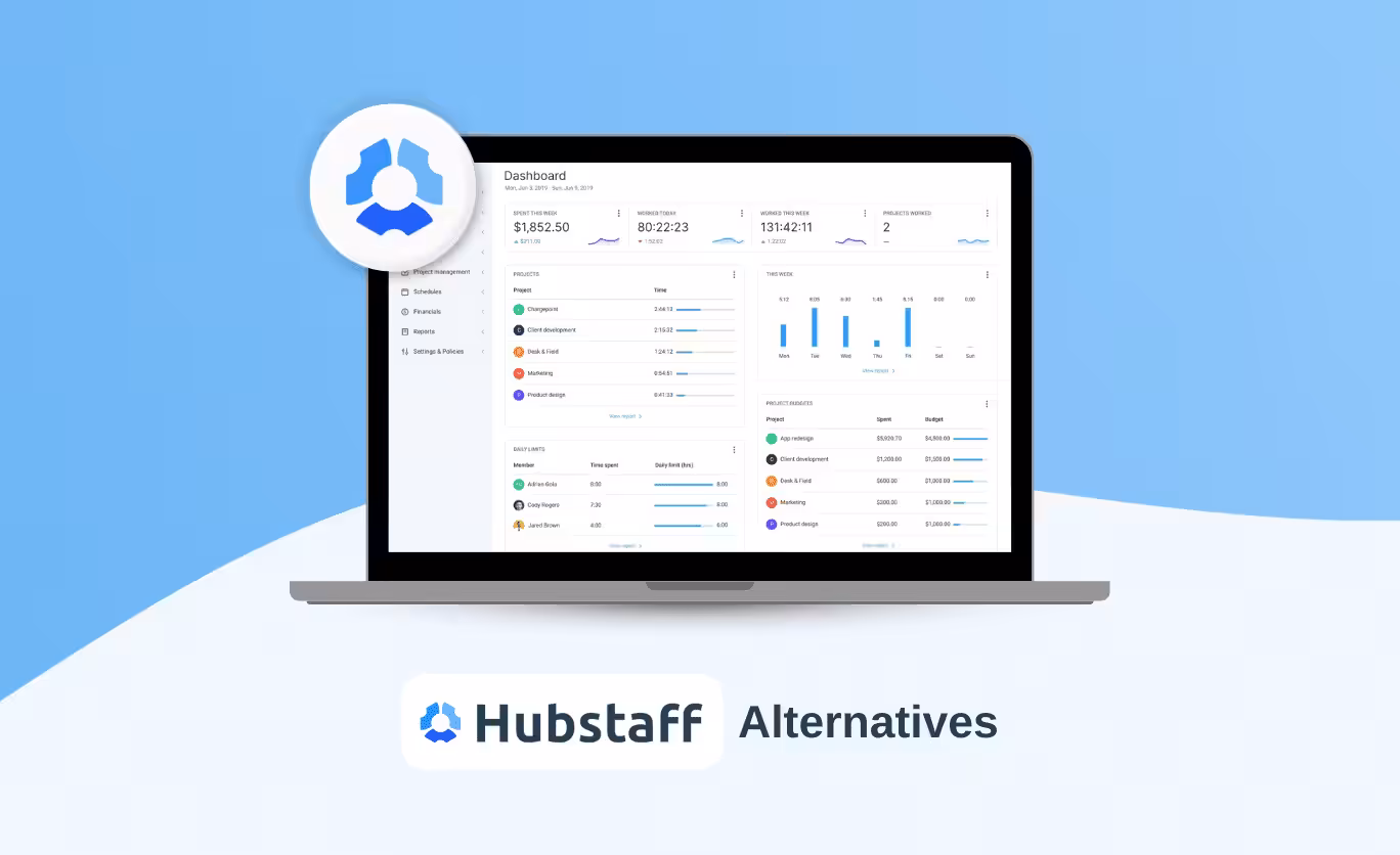 10 Hubstaff Alternatives to Improve Workforce Productivity in 2026