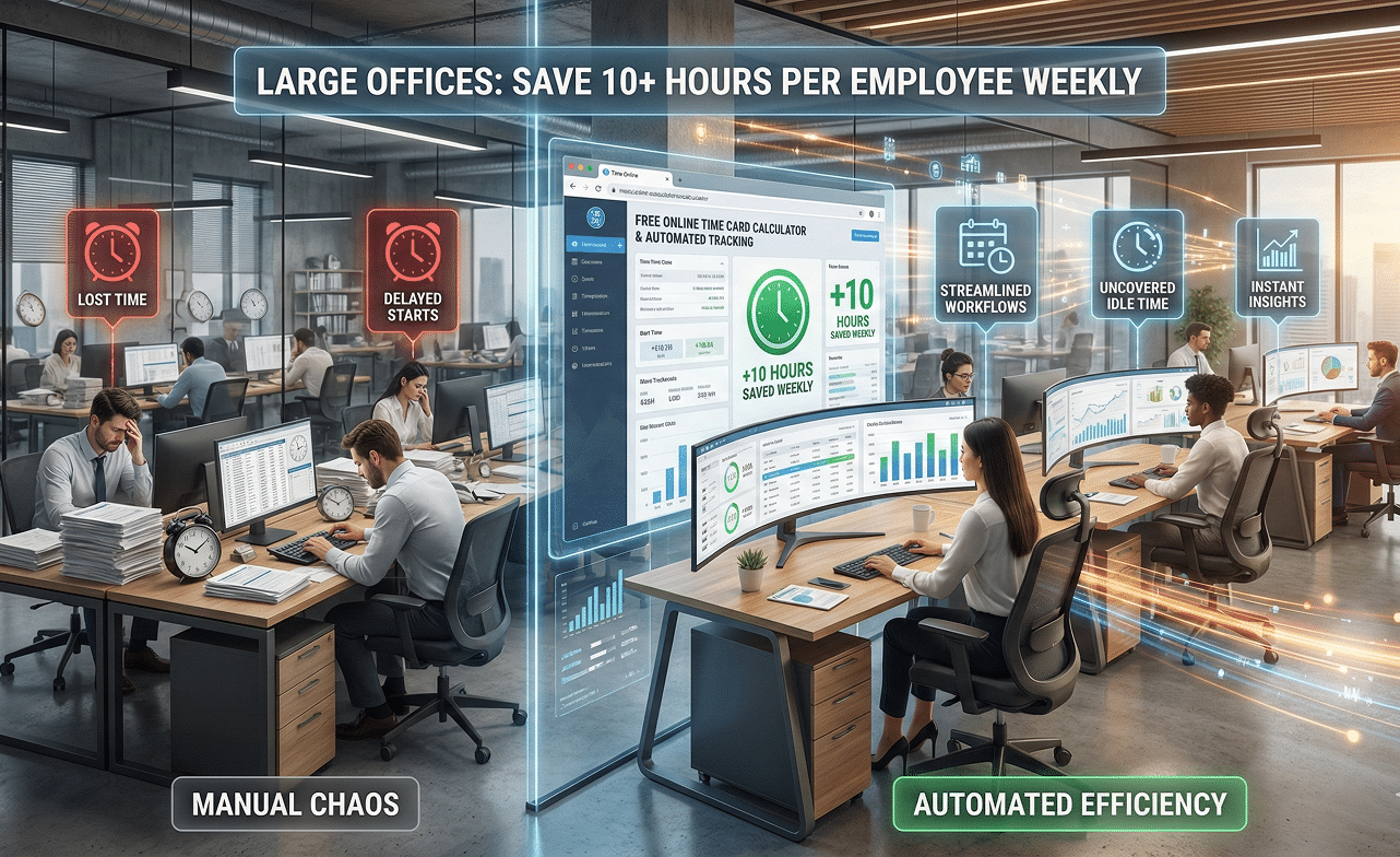 Save 10+ Hours Weekly: Office Time Management Calculator
